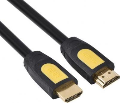 Кабель для компьютера 10130 HDMI-HDMI 3 м, чёрный/жёлтый – фото 2