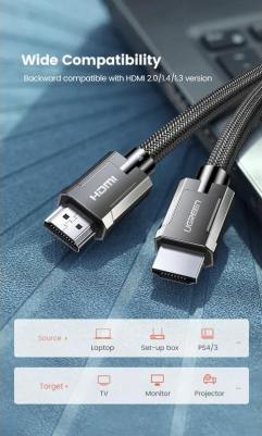 Кабель HDMI - HDMI вилка-вилка 1 м (HD135) – фото 2