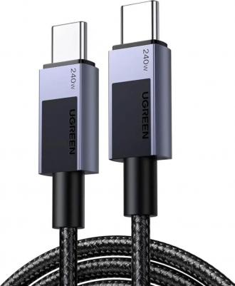 Кабель интерфейсный L513 Type C 2.0 Male To Type C 2.0 Male Charging Data Cable, длина: 1м, цвет: черный – фото 7