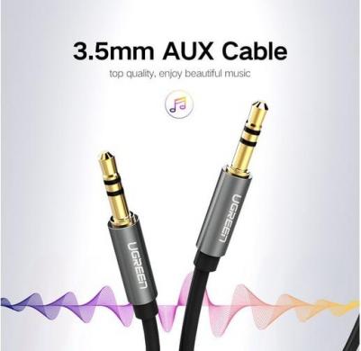 Кабель Jack 3.5mm M - Jack 3.5mm M 1m Black UG-10733 – фото 8