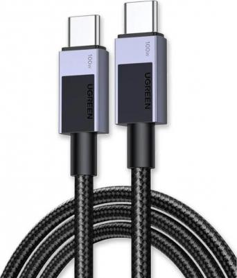 Кабель L512 Type C 2.0 Male To Type C 2.0 Male 5A Data Cable. Длина: 2м. Цвет: черный