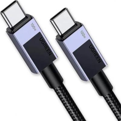 Кабель L512 Type C 2.0 Male To Type C 2.0 Male 5A Data Cable. Длина: 2м. Цвет: черный – фото 2
