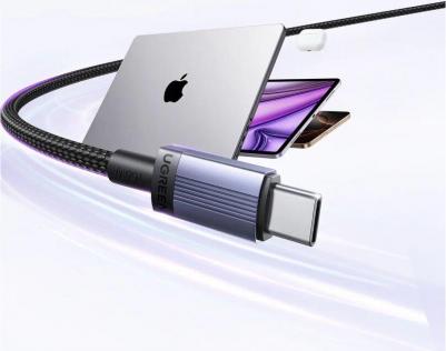 Кабель L528 USB-C to USB-C PD 3 м. серый космос 65834 – фото 5