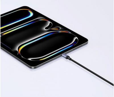 Кабель L528 USB-C to USB-C PD 3 м. серый космос 65834 – фото 8