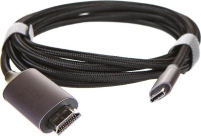 Кабель MM142 (50570) USB-C to HDMI Cable Aluminum Shell 1,5м серый – фото 3