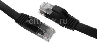 Кабель RJ-45 - RJ-45 вилка-вилка 2м (50174_) чёрный – фото 1