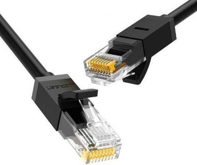 Кабель сетевой NW102 Cat 6 8-Core U/UTP Ethernet Cable. Длина: 15м. Цвет: черный