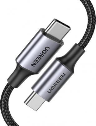 Кабель US316 (70427) USB-C Cable Aluminum Case with Braided 1м черный – фото 4