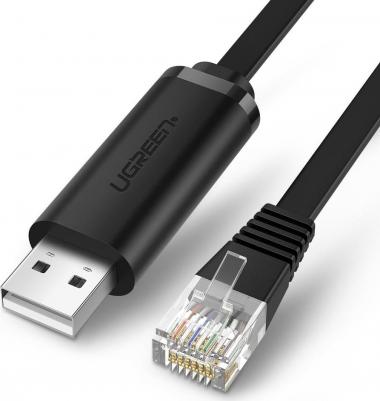 Кабель USB-A к RJ45 напрямую подключает компьютер или ноутбук через стандартный порт USB-A к сетевому коммутатору, маршрутизатору и т. д