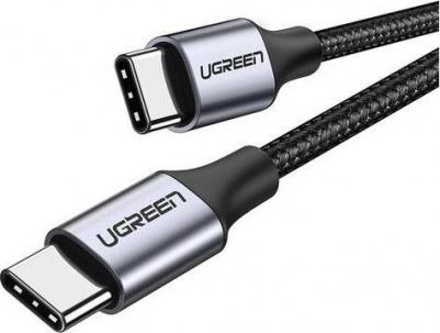 Кабель USB-C to USB-C US535, 240W, в оплетке, 2 м, серый космос – фото 3