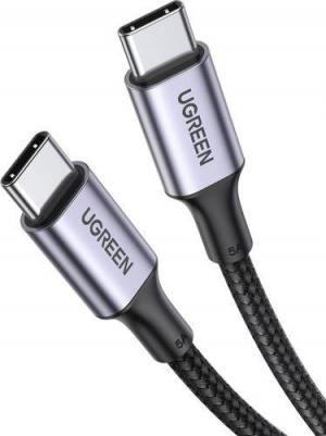 Кабель USB-C - USB-C US316 (20478) 5A Data Cable 0.5 м черный – фото 8