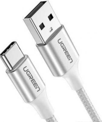 Кабель usb type-c - usb US288 0.5 м белый – фото 3