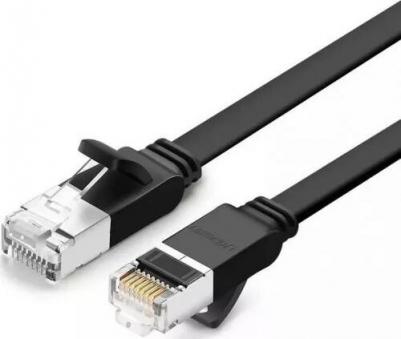 Сетевой кабель NW101 U/UTP Cat.6 Pure Copper 1m Black 50184