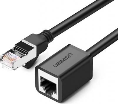 Удлинитель NW112 Cat 6 F/UTP Ethernet RJ45 Extension Male/Female Patch Cords, длина: 5м, цвет: черный – фото 1