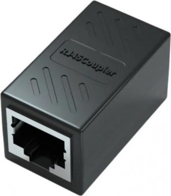 Адаптер-проходной RJ-45 8P8C категория 5e, черный CT251S (CT251S) – фото 3