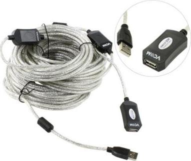 Кабель-адаптер USB2.0-repeater, удлинительный активный <Am--Af 25м <VUS7049-25M – фото 6
