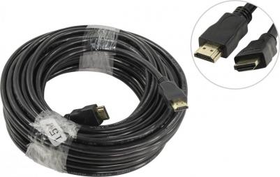 Кабель цифровой HDMI19M to HDMI19M, V1.4+3D, 15m, TV-COM <CG150S-15M/CG501N-15M – фото 6