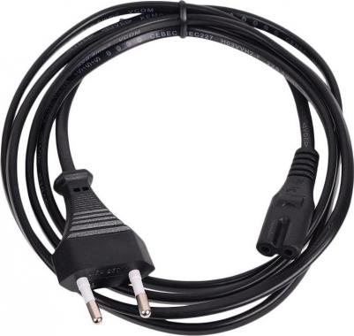 Кабель для аудио-видео техники IEC-320-C7--розетка 220V, 2-pin, 1,8м, медь, <CE023-1.8M – фото 7