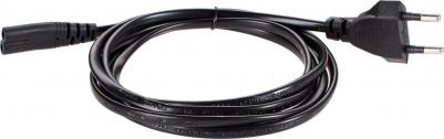 Кабель для аудио-видео техники IEC-320-C7 - розетка EU, 2-pin 1.8м – фото 1