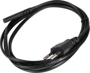 Кабель для аудио-видео техники IEC-320-C7 - розетка EU, 2-pin 1.8м – фото 2