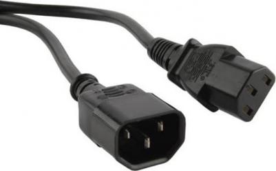 Кабель IEC 320 C13-IEC 320 C14, M-F 5м Black – фото 3
