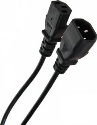Кабель IEC 320 C13-IEC 320 C14, M-F 5м Black – фото 7
