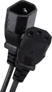 Кабель IEC 320 C13-IEC 320 C14, M-F 5м Black – фото 7