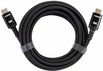 Кабель интерфейсный HDMI-HDMI ACG859B-5.0 19M M,ver. 2.1 8KX60Hz Econom оплетка 5m iOpen – фото 3