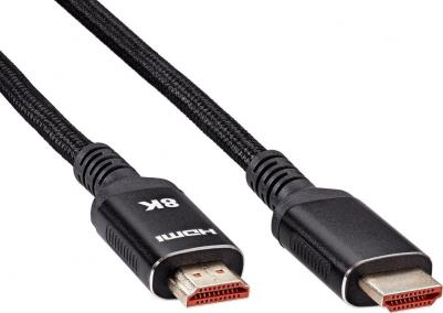 Кабель интерфейсный HDMI-HDMI ACG859B-5.0 19M M,ver. 2.1 8KX60Hz Econom оплетка 5m iOpen – фото 5