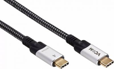 Кабель Кабель USB4 TypeC M --TypeC M, 5K@60Hz, 8K@30Hz 40GBps, PD 240W, 1.5м <CU560-1.5M>