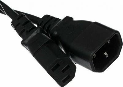 Кабель компьютер - розетка Telecom 220V <TP021-IEC320-C13/SHM-3.0-BK 3.0м