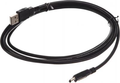 Кабель miniUSB 1.8м Telecom круглый черный – фото 2