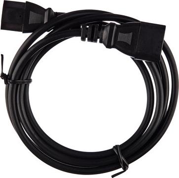Кабель монитор - компьютер 220V Telecom <TP020-IEC320-C13/C14-1.8-BK, 1,8 м – фото 2