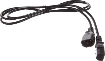 Кабель монитор - компьютер 220V Telecom <TP020-IEC320-C13/C14-1.8-BK, 1,8 м – фото 7