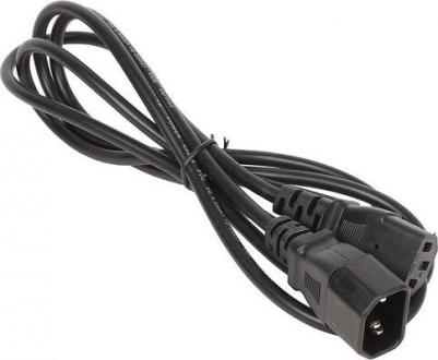 Кабель монитор - компьютер 220V Telecom <TP020-IEC320-C13/C14-1.8-BK, 1,8 м – фото 9