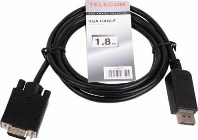 Кабель-переходник HDMI -- VGA_M/M 1,8м Telecom <TA670-1.8M