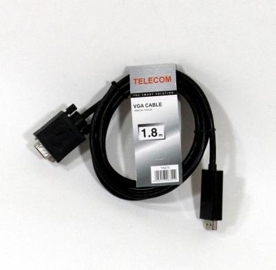 Кабель-переходник HDMI -- VGA_M/M 1,8м Telecom <TA670-1.8M – фото 7