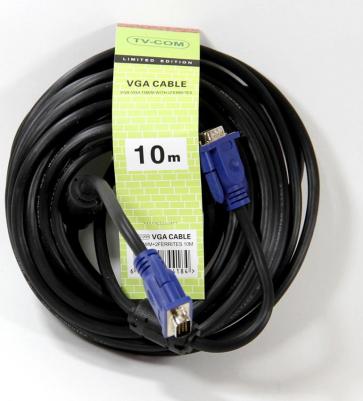 Кабель соединительный SVGA 10m 2 фильтра TV-COM <QCG120H-10M/QCG341AD-10M – фото 6