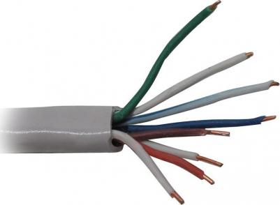 Кабель "Telecom" Ultra Base UTP кат.5е 4 пары, бухта 305м омедненный Green\\Orange\\gray