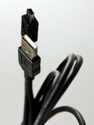 Кабель USB 2.0 miniUSB 1м Telecom TC6911BK-1.0M круглый черный – фото 5