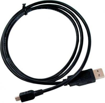 Кабель USB 2.0 miniUSB 1м Telecom TC6911BK-1.0M круглый черный – фото 6