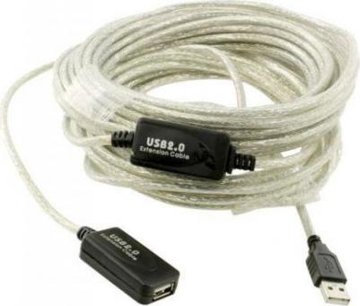 Кабель USB2.0-repeater, удлинительный активный <Am--Af 10м, Telecom <TUS7049-10M – фото 4