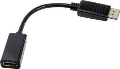 Переходник DisplayPort-HDMI, M-F Black (TA553) – фото 3