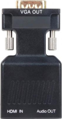 Переходник HDMI(F) --> VGA(M)+audio,1080*60Hz, <CA336A> – фото 2