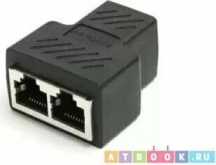 Разветвитель RJ-45 8P8C F <-->2 x 8P8C F,FTP, ABS пластик, кат. 5e <CT252S> 4895182256415 – фото 2