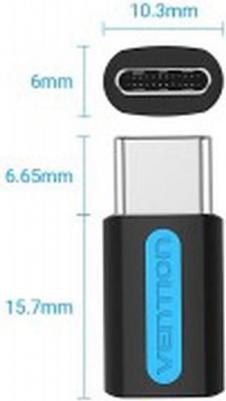 Адаптер Type-C - microUSB CDXB0 – фото 1