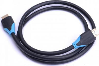Кабель аудио-видео AACBG, HDMI (m) - HDMI (m), 1.5м, GOLD, черный – фото 2