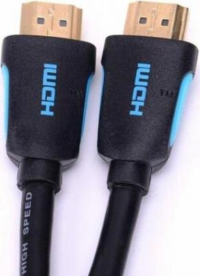 Кабель аудио-видео AACBG, HDMI (m) - HDMI (m), 1.5м, GOLD, черный – фото 5