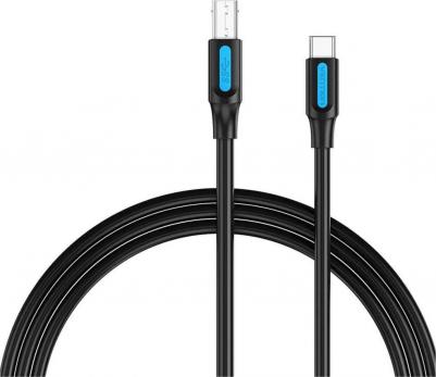 Кабель CQVBF, USB Type-C (m) (прямой) - USB 3.0 B (m) (прямой), 1м – фото 2