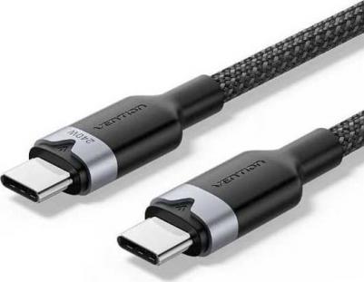 Кабель TRIBH, USB Type-C (m) - USB Type-C (m), 2м, черный